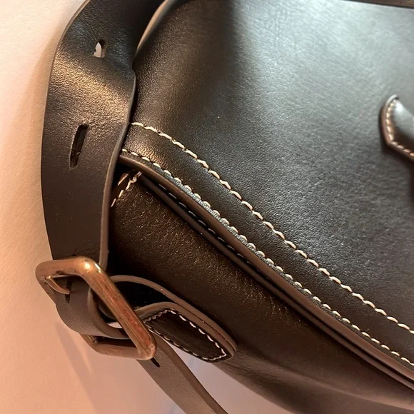 Sam Edelman Eden Leather Crossbody Saddlebag - Appears BRAND new! - Picture 3 of 10